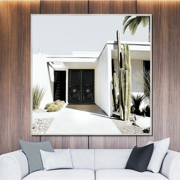 Interior Ave - Resident G - 60cm x 60cm Canvas Artwork Image 2