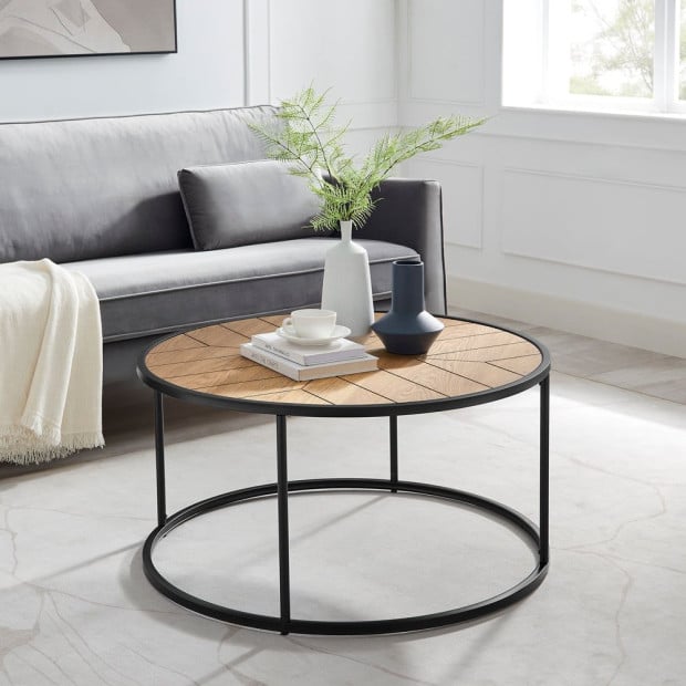 Chevron Coffee Table Image 4
