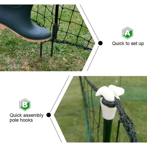 Poultry Netting Quality Net Chicken Electric Fence 60m x 115cm Image 6