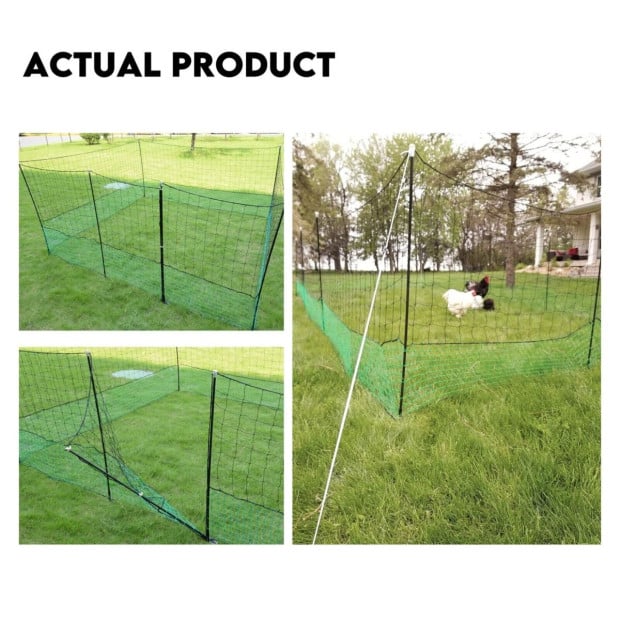 Poultry Netting Quality Net Chicken Electric Fence 60m x 115cm Image 2
