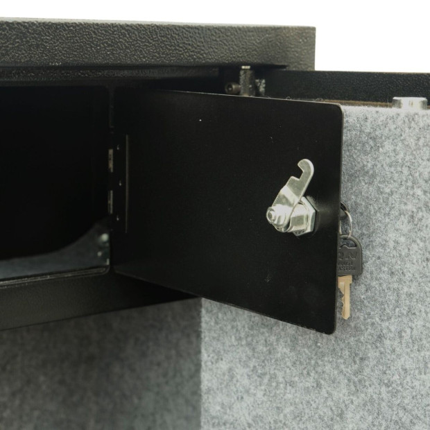 8 Gun Safe Firearm Rifle Storage Lock Box Steel Cabinet HD Locker Image 8