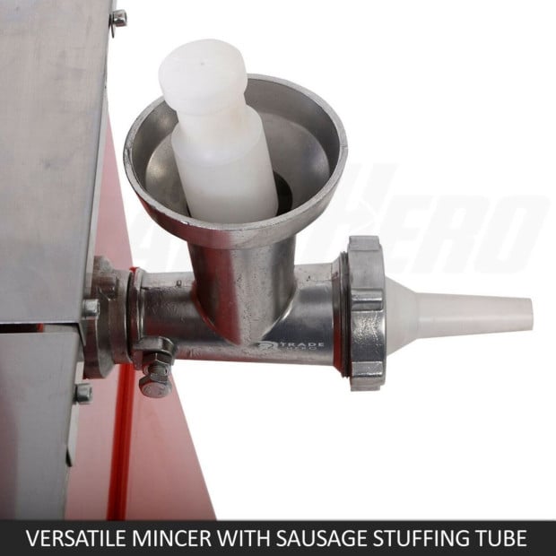 Meat Cutting Band Saw 10 Meat Mincer Bandsaw Sausage Filler Slicer Image 4