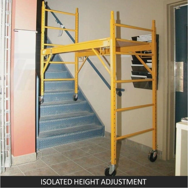 450kg Mobile Ladder Scaffolding Platform Portable Ladder Image 8