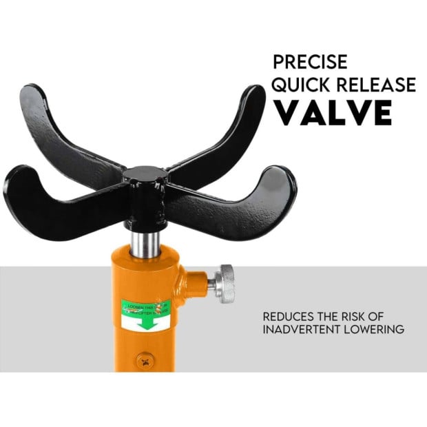 Hydraulic Transmission Jack 500kg Single Stage Gearbox Lifter Hoist