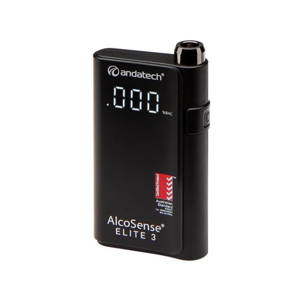 Alcosense Elite 3 Personal Breathalyser AS3547 Certified