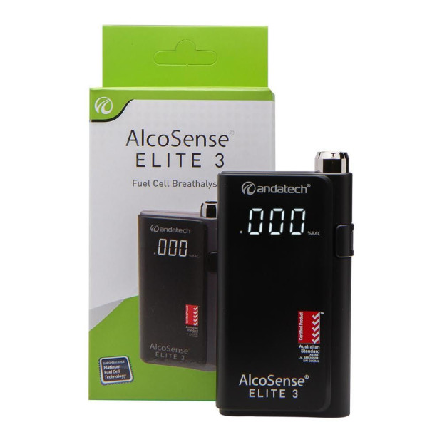 Alcosense Elite 3 Personal Breathalyser AS3547 Certified Image 4