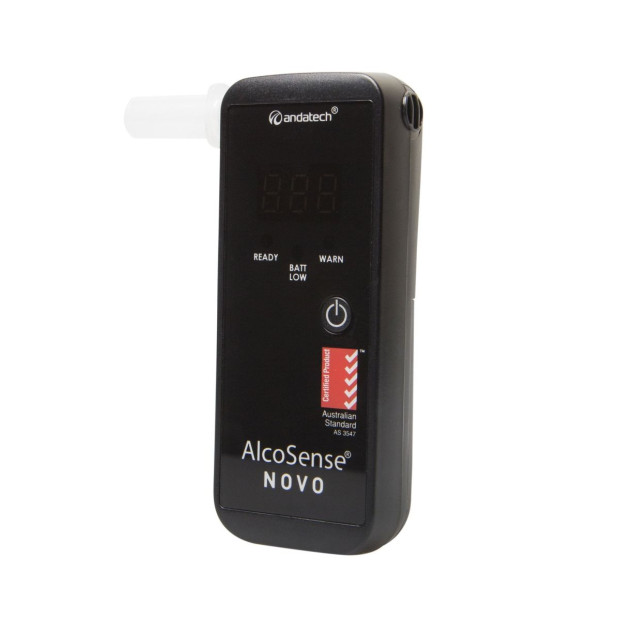 Alcosense Novo Personal Breathalyser AS3547 Certified Image 2