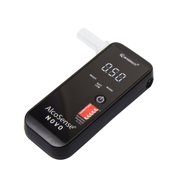 Alcosense Novo Personal Breathalyser AS3547 Certified Image 3