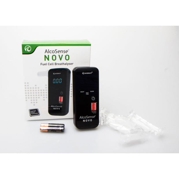 Alcosense Novo Personal Breathalyser AS3547 Certified Image 4