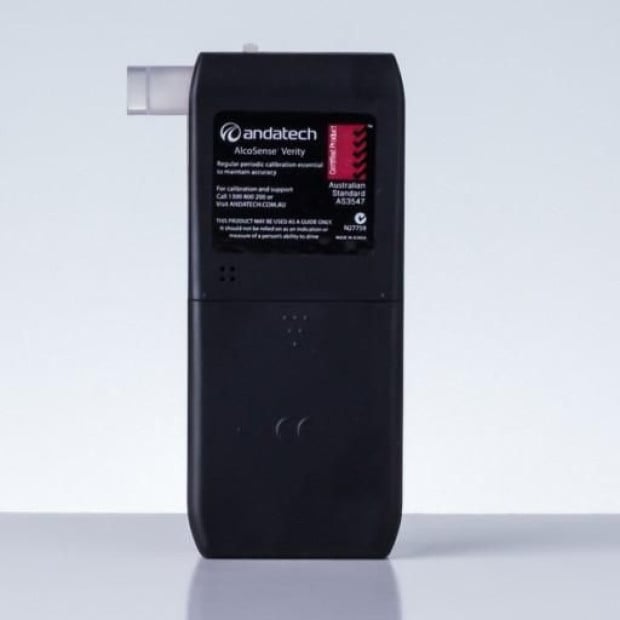 Alcosense Verity Personal Breathalyser AS3547 Certified - Navy Image 2