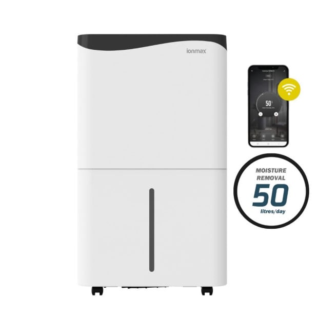 Ionmax Rhine 50l/day Compressor Dehumidifier With Mobile App Image 2