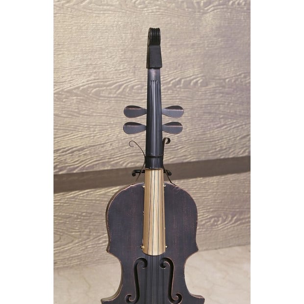 Violin Statue Display Ornament For Home Decor In Copper Finish Image 5