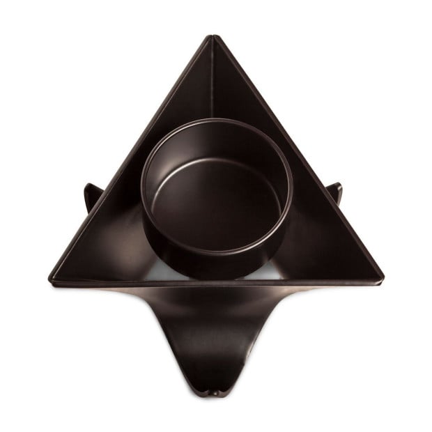 Small Decorative Black Metal Tea Light Candle Holders In Set Of 3 Image 6