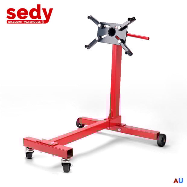 450kg / 1000lb Engine Stand Cars Auto Motor Crane Industrial Workshop Hoist