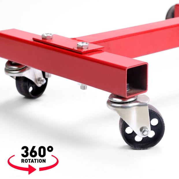 450kg / 1000lb Engine Stand Cars Auto Motor Crane Industrial Workshop Hoist Image 5
