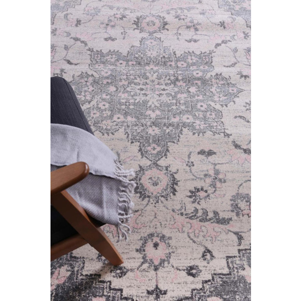Delicate-madeleine-grey-ivory-rug Image 7
