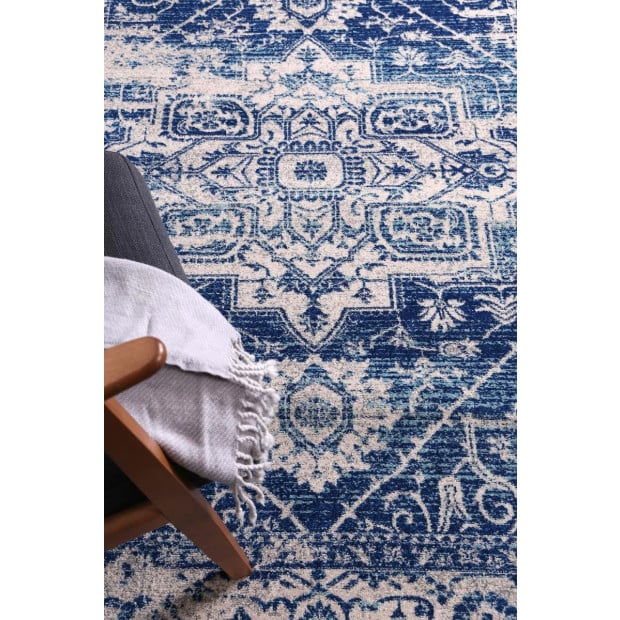 Delicate-audrey-ivory-navy-rug Image 6