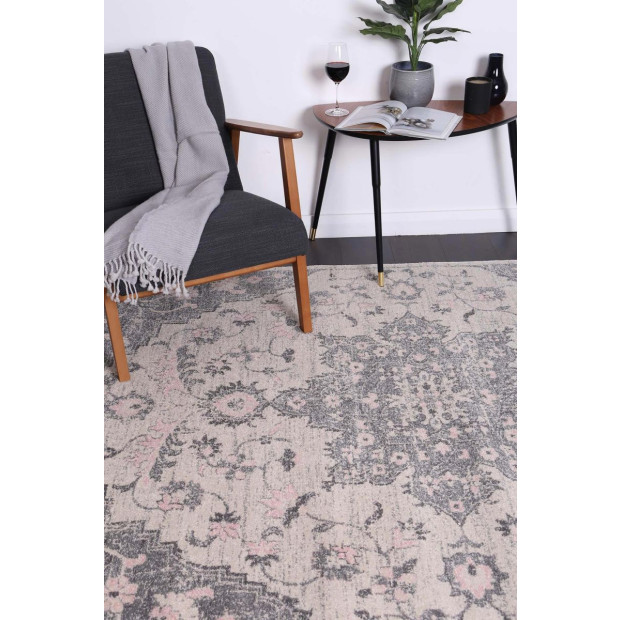Delicate-madeleine-grey-ivory-rug Image 4