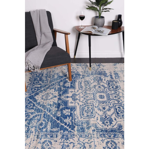 Delicate-audrey-ivory-navy-rug Image 3