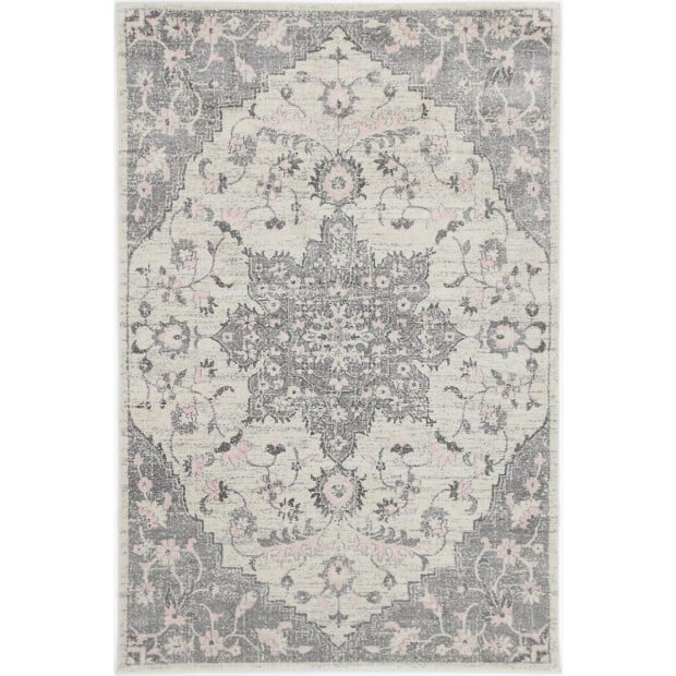 Delicate-madeleine-grey-ivory-rug Image 2