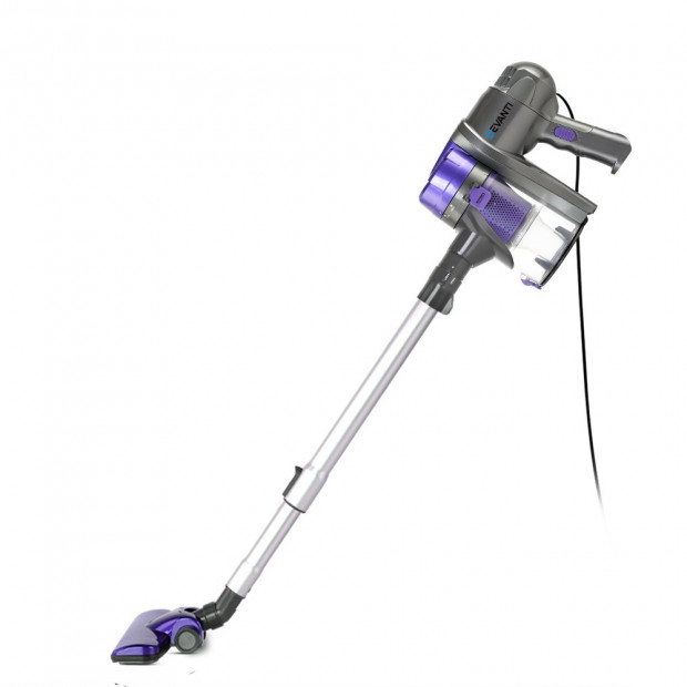 Corded Handheld Bagless Vacuum Cleaner - Purple and Silver Image 5