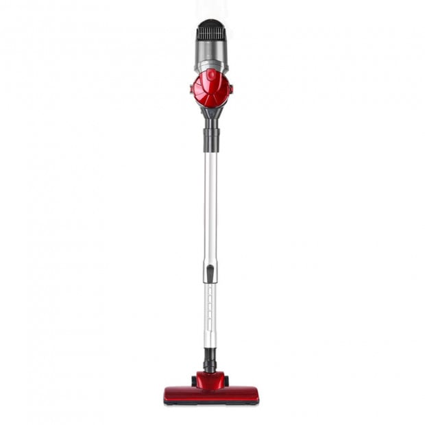 Corded Handheld Bagless Vacuum Cleaner - Red and Silver Image 3