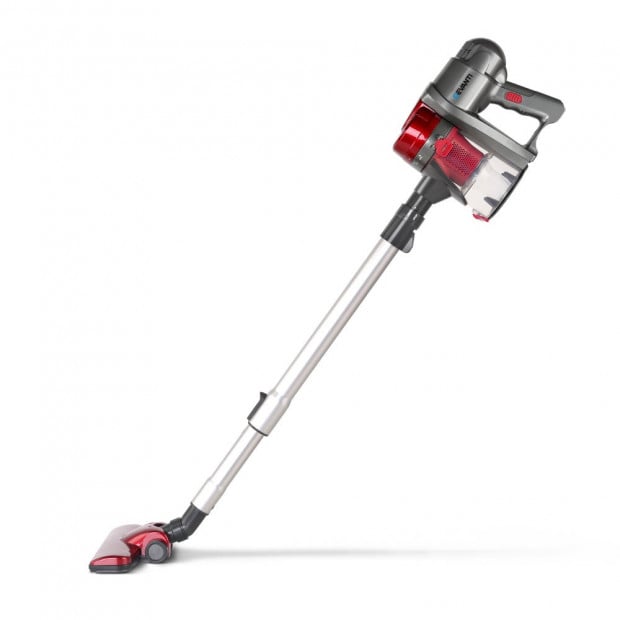 Corded Handheld Bagless Vacuum Cleaner - Red and Silver Image 4