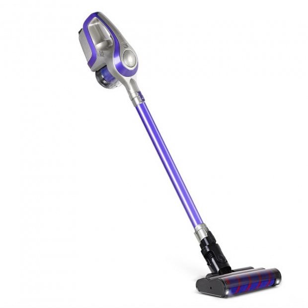 Cordless 150W Handstick Vacuum Cleaner - Purple and Grey