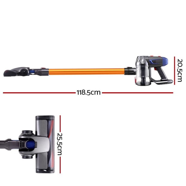 Handheld Vacuum Cleaner Stick Cordless Bagless 2-speed HEPA Filter Image 2