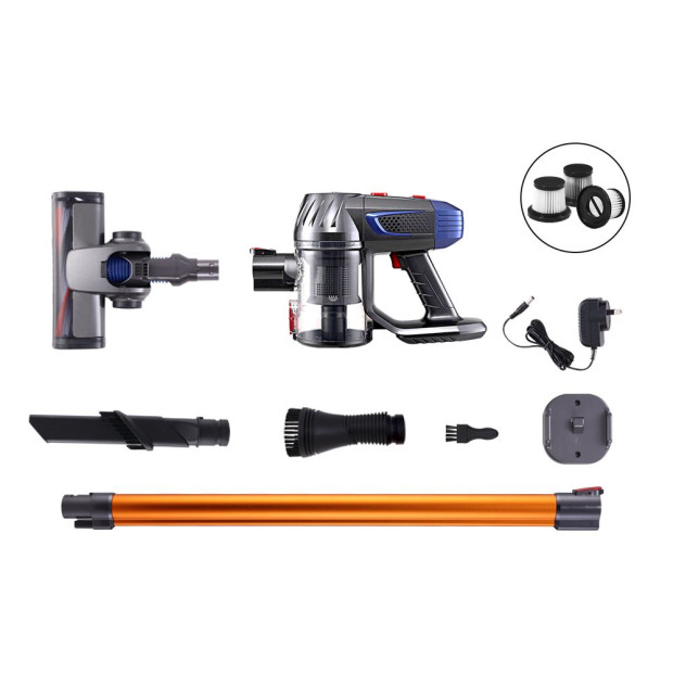 Handheld Vacuum Cleaner Stick Cordless Bagless 2-speed HEPA Filter Image 3