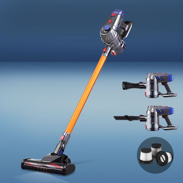Handheld Vacuum Cleaner Stick Cordless Bagless 2-speed HEPA Filter Image 8