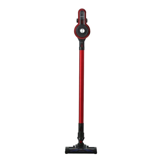 Handheld Vacuum Cleaner Cordless Stick 250W Brushless Motor Red Image 3