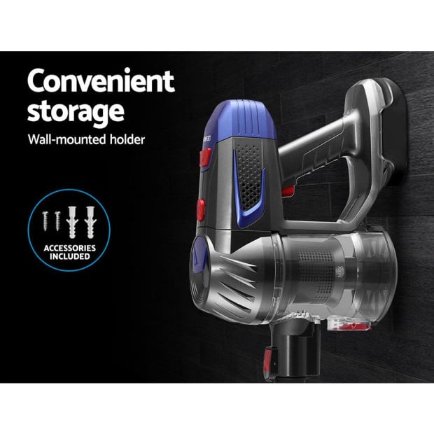 Handheld Vacuum Cleaner Cordless Handstick 2-speed LED Headlight Gold Image 5