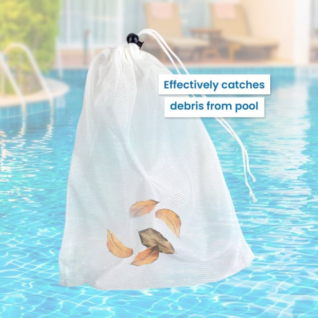 3x Spare Extra Large Mesh Bags for Pool Vacuum Leaf-Eater Image 5