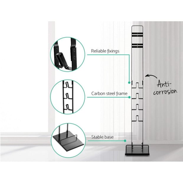 Freestanding Dyson Vacuum Stand Rack Holder V6 V7 V8 V10 V11 V12 Black Image 5
