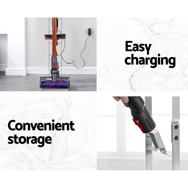 Freestanding Vacuum Stand Rack For Dyson V6 V7 V8 V10 V11 V12 Silver Image 5