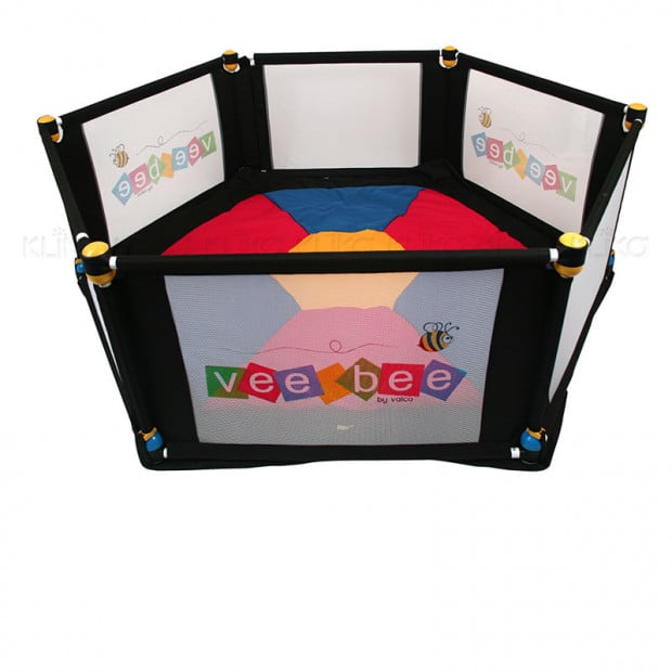 VeeBee 6 Sided Playard with Mat