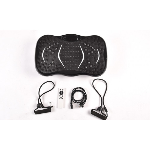 Vibration Machine Fitness Plate Bluetooth Massage Function Red Image 3