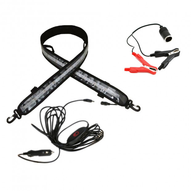 LED FLEXIBLE LIGHT CAMPING STRIP 5050 SMD WATERPROOF BAR 12V 1.3M
