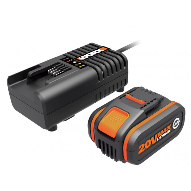 WORX WA3604 Powershare 20V 4.0Ah MAX Lithium-ion Battery