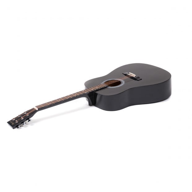 Karrera 41in Acoustic Wooden Guitar Black Image 2