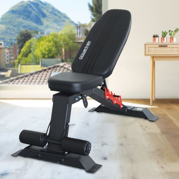 Powertrain Home Gym Adjustable Dumbbell Bench Image 2