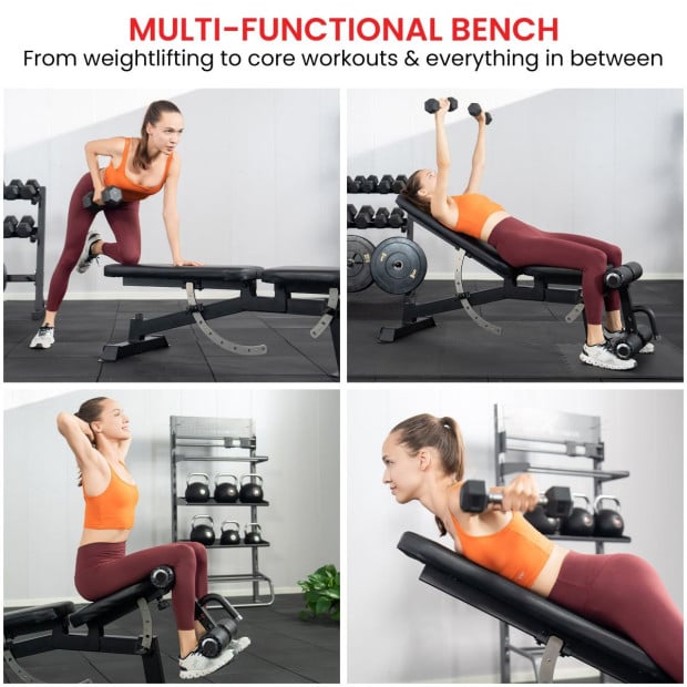 Powertrain JX190 Adjustable Multi Workout Weight Bench Image 9