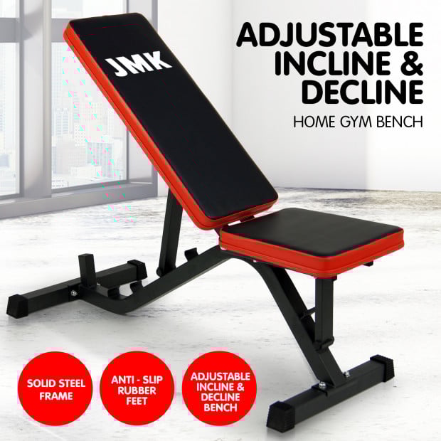 Adjustable Incline Decline Home Gym Flat Bench