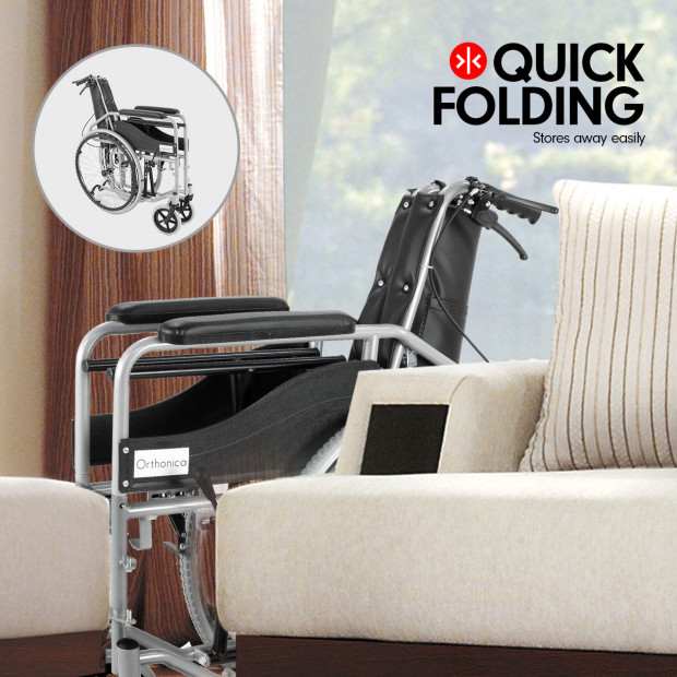 Orthonica Recliner Wheelchair Commode - Commander Image 8