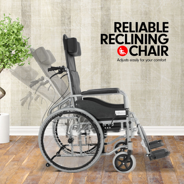 Orthonica Recliner Wheelchair Commode - Commander Image 5