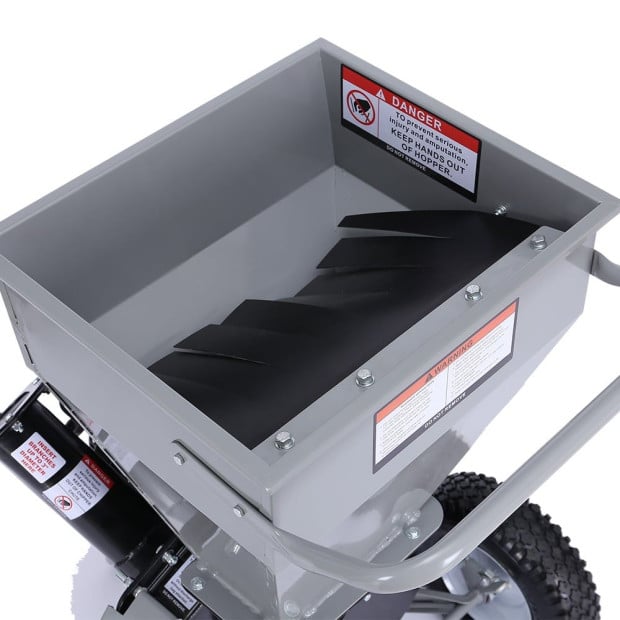 Ducar 7HP Wood Chipper Shredder Mulcher Petrol Silver Black Image 12