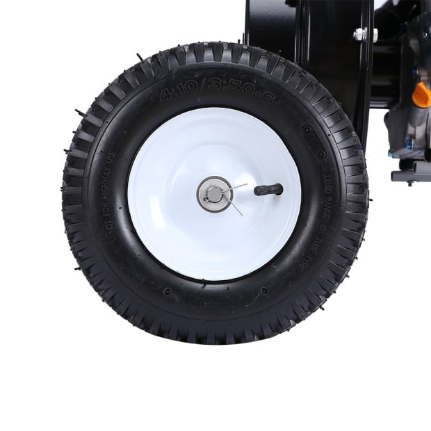 Ducar 7HP Wood Chipper Shredder Mulcher Petrol Silver Black Image 13