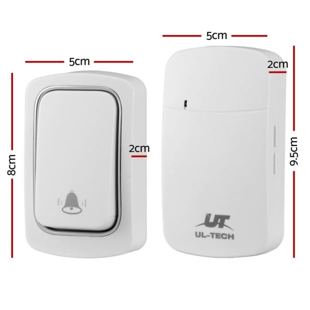Ul-tech Wireless Doorbell Plugin Receiver Image 2