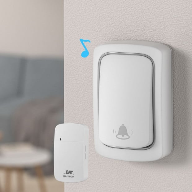 Ul-tech Wireless Doorbell Plugin Receiver Image 5